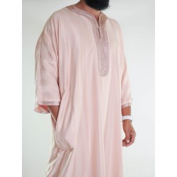Gandoura marocaine jawhara - saumon