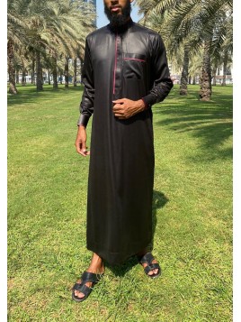 Eden Black Qamis -...