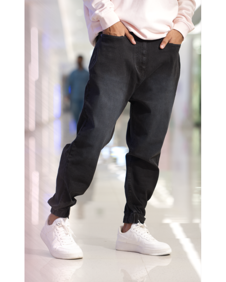 Sarouel Denim - noir - Wassat