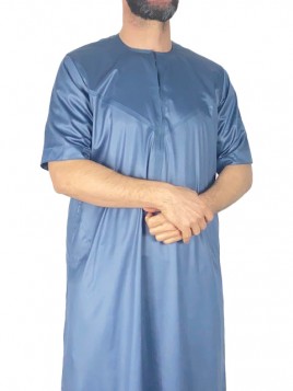 Qamis emiratíes de manga...