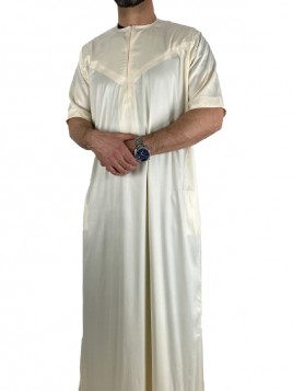 Offwhite kortärmad...