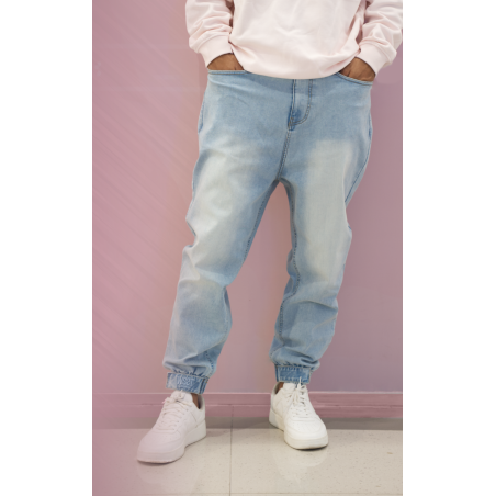 Denim saroual - lichtblauw - Wassat