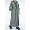 Gandoura marocaine jawhara - vert emeraude