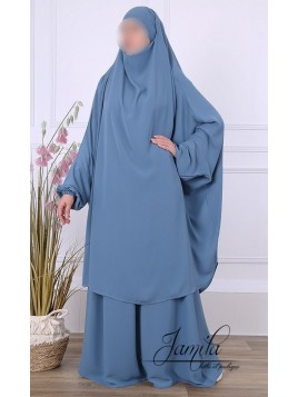 Jilbab fustă 2 piese Blue...