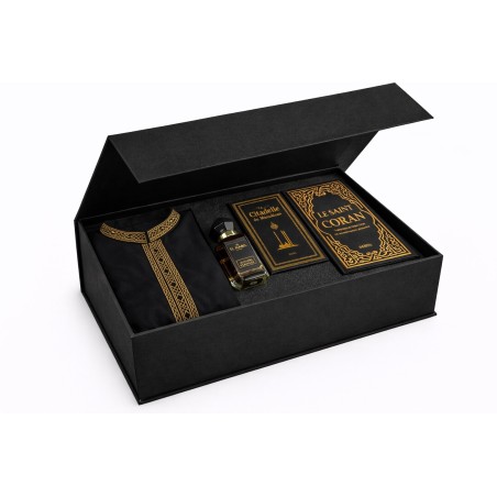 Qamis Privée Sultan gavesæt sort/guld
