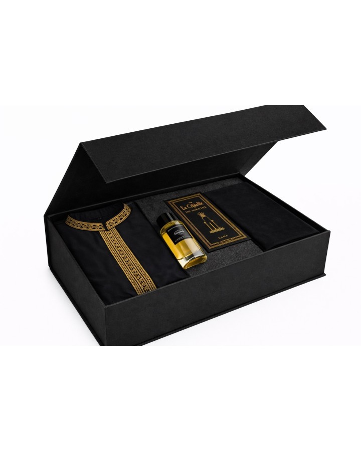 Coffret Qamis Privée Sultan Noir / Doré