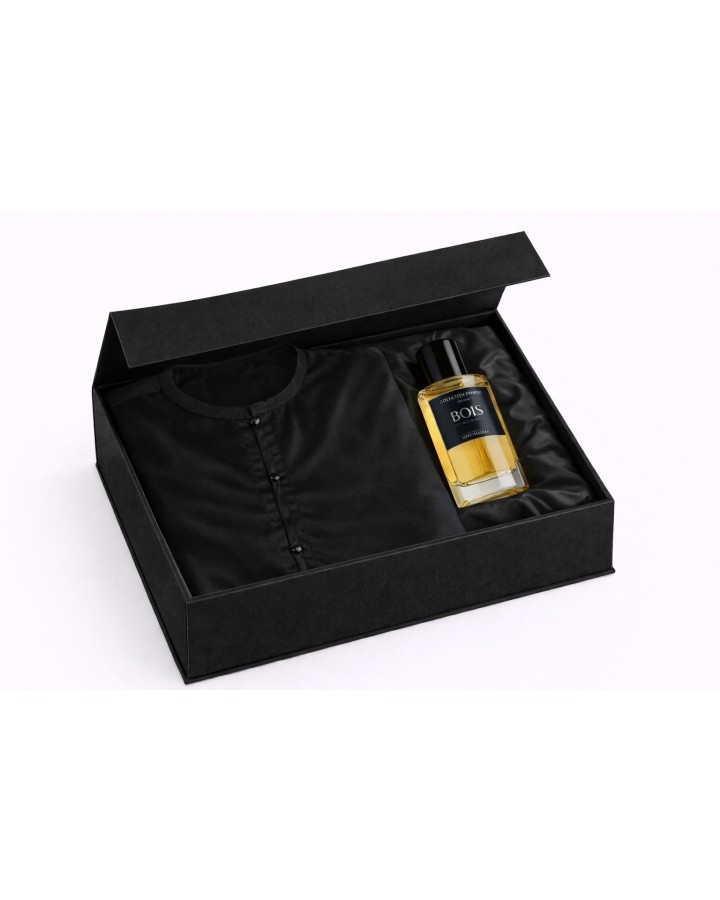 Coffret Qamis Sultan Noir / Doré