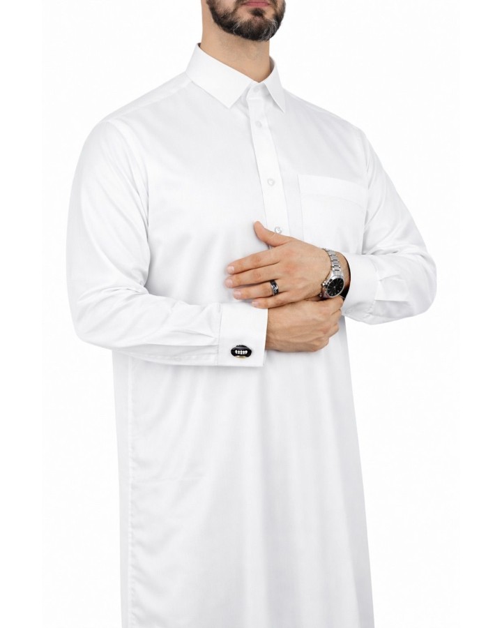 Qamis Qatari | Achat en ligne sécurisé | Style élégant du Golfe