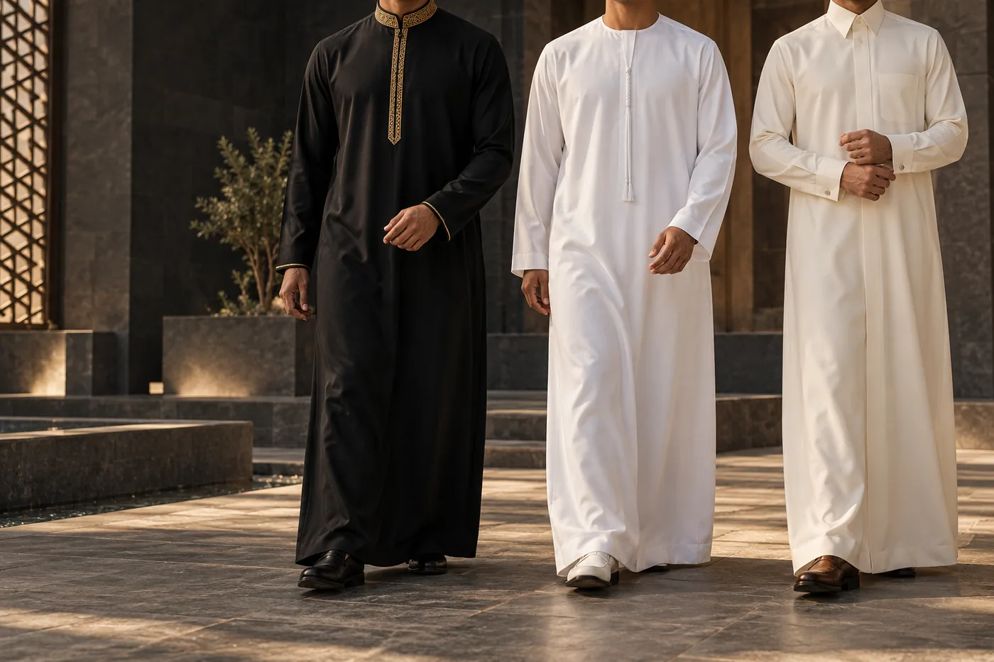Les différents types de qamis